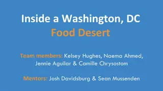 Inside a Washington DC Food Desert Project Presentation