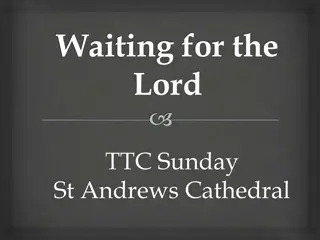 Reflections on Waiting for the Lord in Ministry and Theology