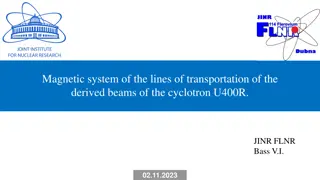 Reconstruction of U400 Cyclotron Transportation Lines at JINR FLNR