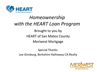 Homeownership with the HEART Loan Program in San Mateo County