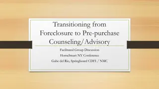 Insights on Foreclosure and Pre-purchase Trends in NYC Housing Market