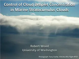 Cloud Droplet Concentration in Marine Stratocumulus Clouds