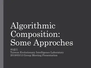 Algorithmic Composition Techniques in Music Generation