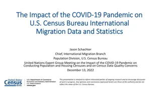 Impact of COVID-19 Pandemic on U.S. Census Bureau International Migration Data