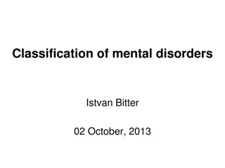 The Classification and Assessment of Mental Disorders in Psychiatry