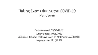 Insights on MRCPsych Exams During COVID-19