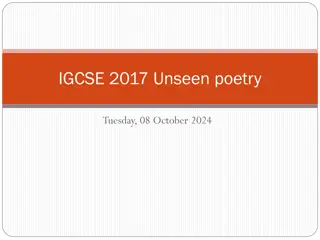 Essential Guide for Analyzing Unseen Poetry in Exams