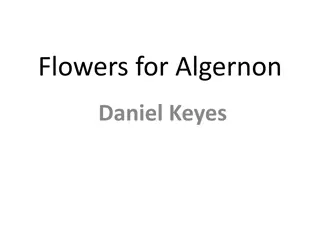 Discussion Questions for Flowers for Algernon by Daniel Keyes