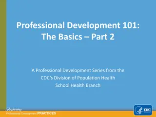 Professional Development 101: The Basics Part 2