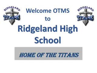 Ridgeland High School Curriculum Overview for 9th Graders