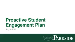 Proactive Student Engagement Plan for Enhancing Student Success