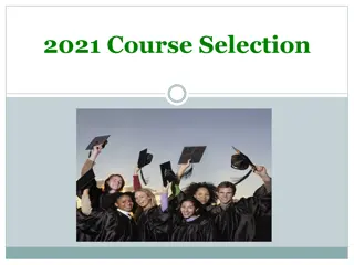 Comprehensive Guide to Course Selection, Graduation Requirements, and University Preparation