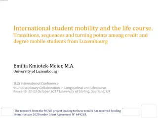 Insights into Student Mobility and Life Transitions among Credit and Degree Mobile Students from Luxembourg