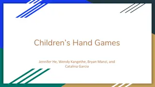 Children's Hand Games Across Cultures