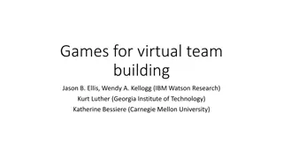 Enhancing Virtual Team Building Through Games & Simulation