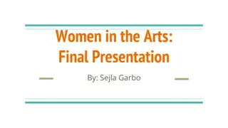 Unveiling Injustice: Women in the Arts Through the Eyes of Sejla Garbo