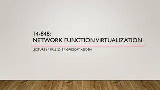 Network Function Virtualization (NFV) Overview