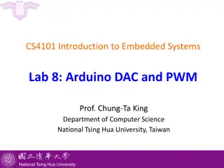 Introduction to Arduino DAC and PWM in Embedded Systems Lab