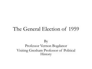 General Elections of the 1950s: A Political Overview