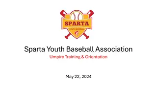 SYBA Umpire Training and Expectations