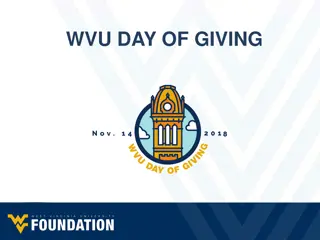 WVU Day of Giving Highlights and Results