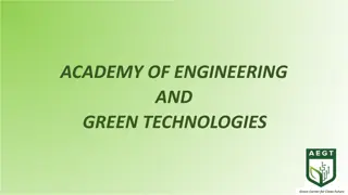 Academy of Engineering and Green Technologies: Training for a Sustainable Future