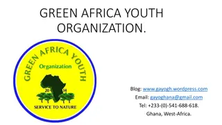 Green Africa Youth Organization: Solving Ghana's Eco Decoration Opportunity