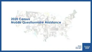 Enhancing 2020 Census Response with Mobile Questionnaire Assistance