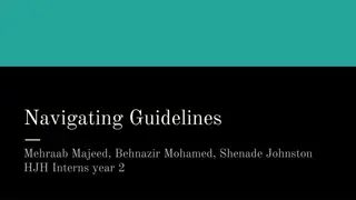 Understanding Medical Guidelines and Their Impact on Healthcare Practices