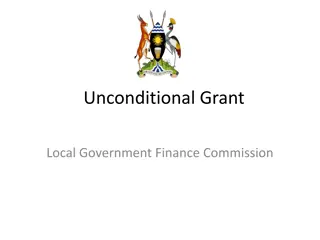 Improving Local Government Finance Commission through Unconditional Grants