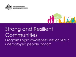 Understanding the Strong and Resilient Communities Program for Unemployed Individuals