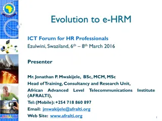 Evolution to e-HRM: Leveraging Technology for HR Excellence