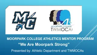 Moorpark College Athletics Mentor Program Overview