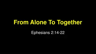 From Alone to Together: Finding Unity in Jesus