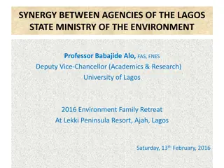 Ministry of Environment: Synergy for a Sustainable Lagos