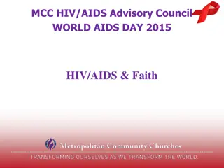 Praise the Source of Faith and Learning: HIV/AIDS and Faith