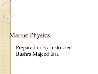 Marine Physics and Ocean Floor Features