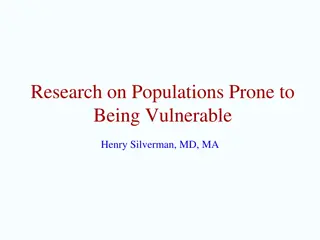 Understanding Vulnerability in Research Populations