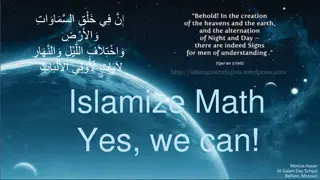 Exploring Mathematics and Islamic Teachings: A Thought-Provoking Journey