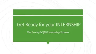 SOJMC Internship Process: Requirements and Steps