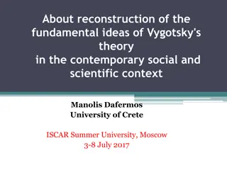 Reconstructing Vygotsky's Theory in Contemporary Context