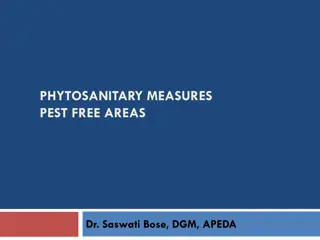 International Trade Agreements on Sanitary and Phytosanitary Measures