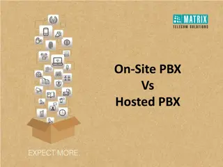 On-Site PBX vs Hosted PBX: A Comprehensive Comparison