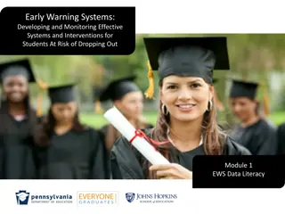 Early Warning Systems and Student Success Indicators