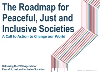 Pathway to Peace and Inclusion: Roadmap for a Sustainable Future