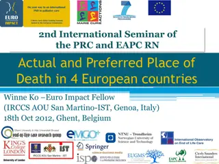 Insights from 2nd International Seminar on End-of-Life Care Preferences in Europe