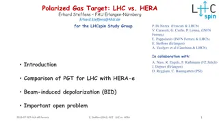 Comparing Polarized Gas Targets at LHC and HERA for Spin Studies