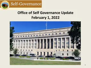 Personnel Changes and Updates in Office of Self Governance