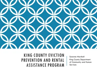 King County Eviction Prevention & Rental Assistance Program Overview