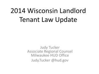 Understanding Wisconsin Landlord-Tenant Laws: 2014 Update by Judy Tucker